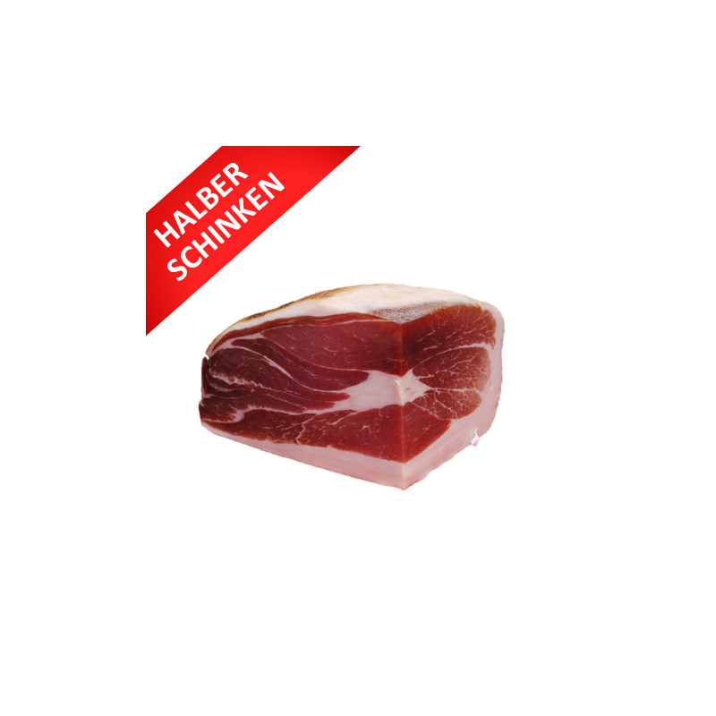 1/2 Prosciutto crudo Jamón Ibérico Etichetta rossa Patanegra