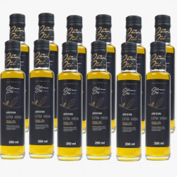 Olio d'oliva Extra - bottiglia di vetro 0.25 Lts