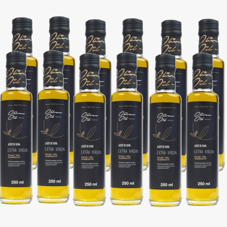 12 bottiglia Olio d'oliva 0.25 Lts